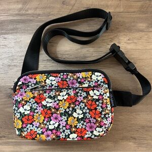 Brighton Floral Painted Poppies Belt Bag
